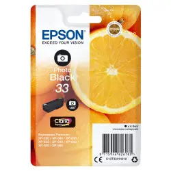 Epson 33 Photo noir Cartouche authentique au meilleur prix