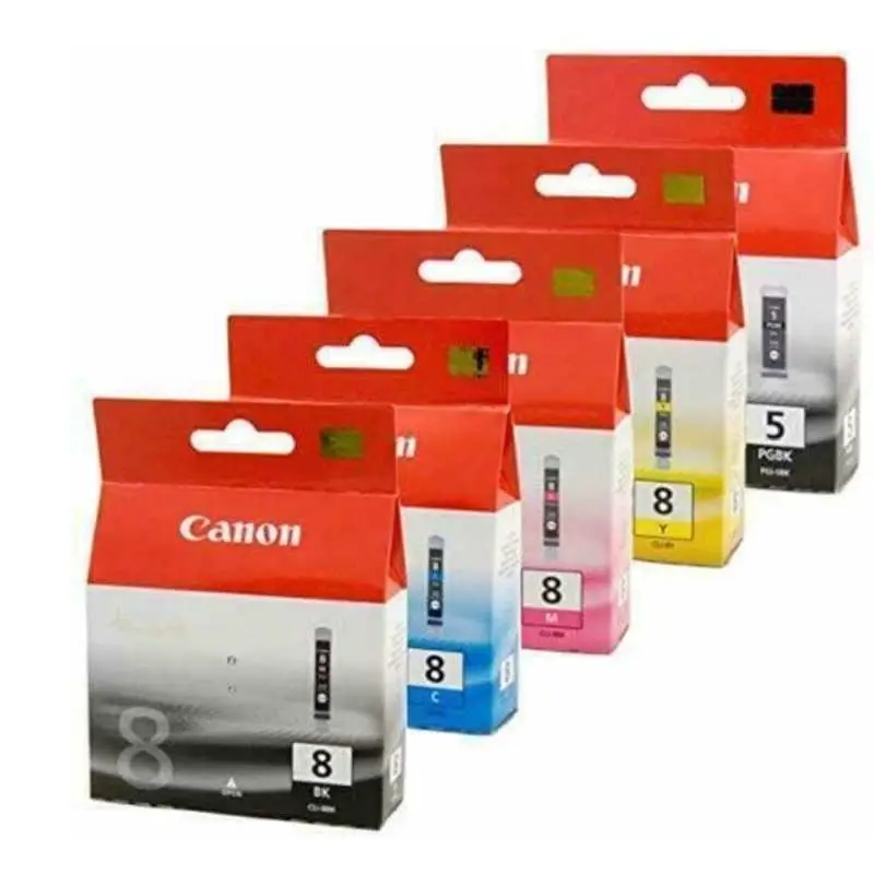 Canon CLI-8/PGI-5BK Noir couleur Pack de 5 cartouches au meilleur prix