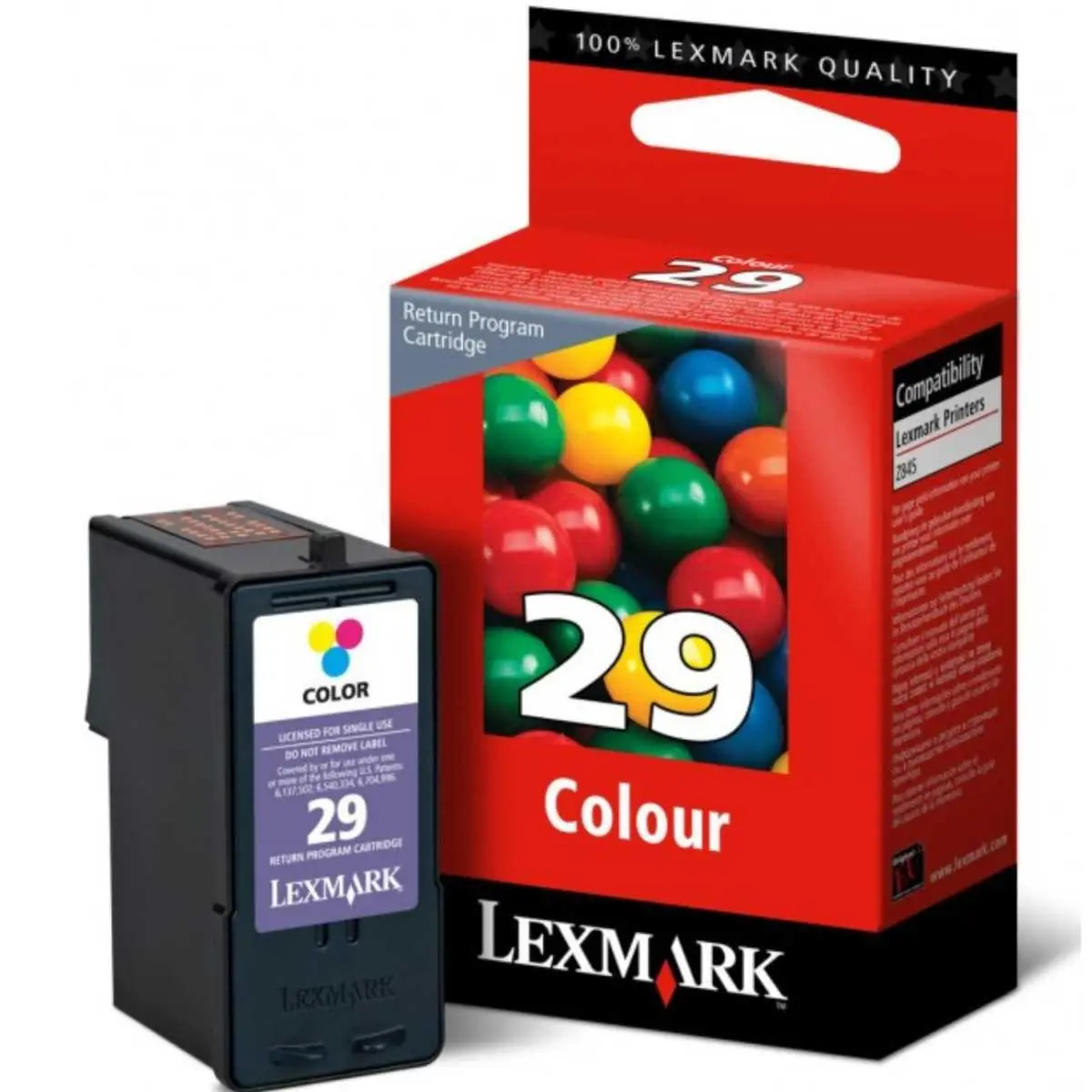 Lexmark 29 Couleur Cartouche authentique au meilleur prix