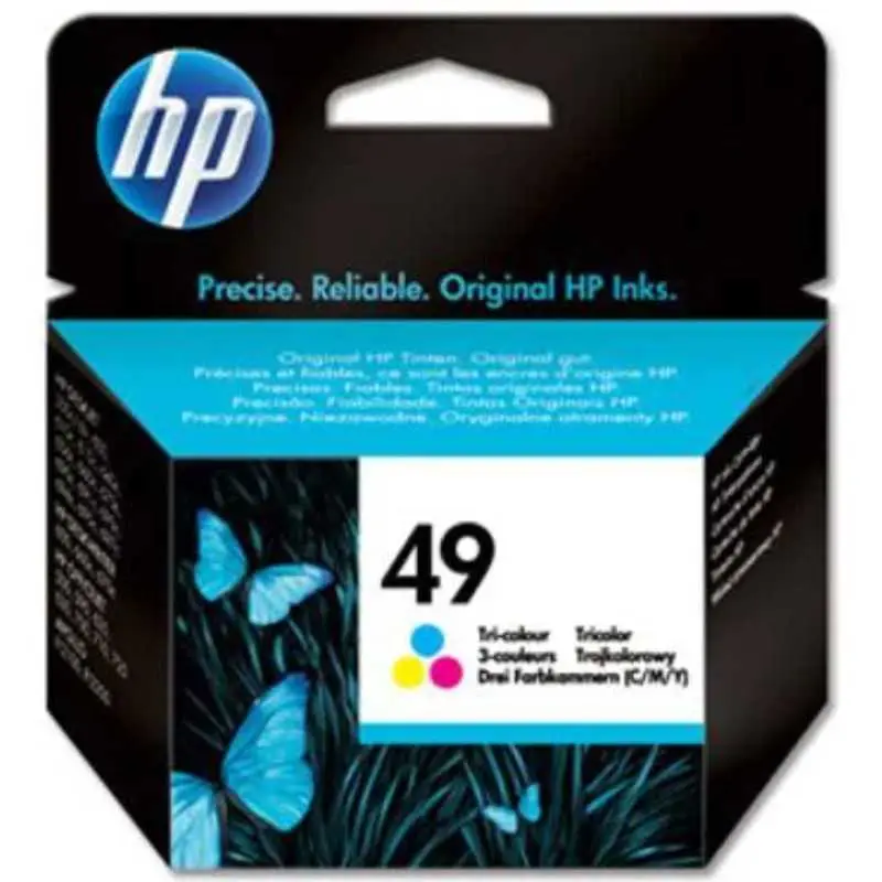 HP 49 couleur Cartouche d'encre d'origine moins chère