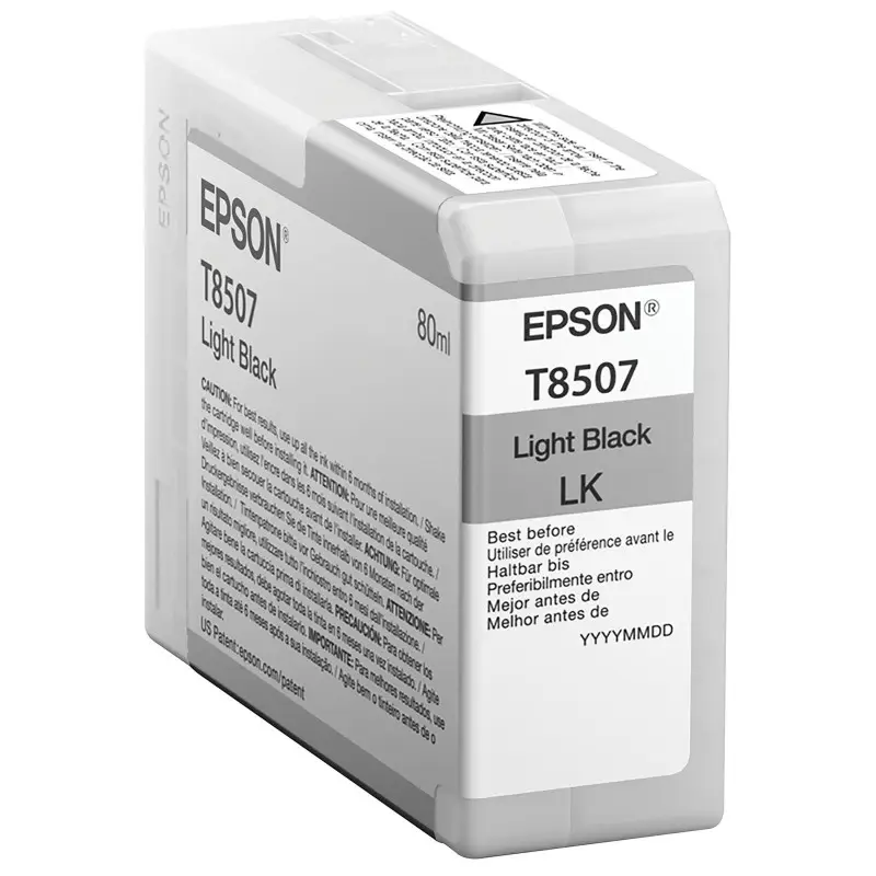 EPSON T8507 Noir clair Cartouche d'encre d'origine