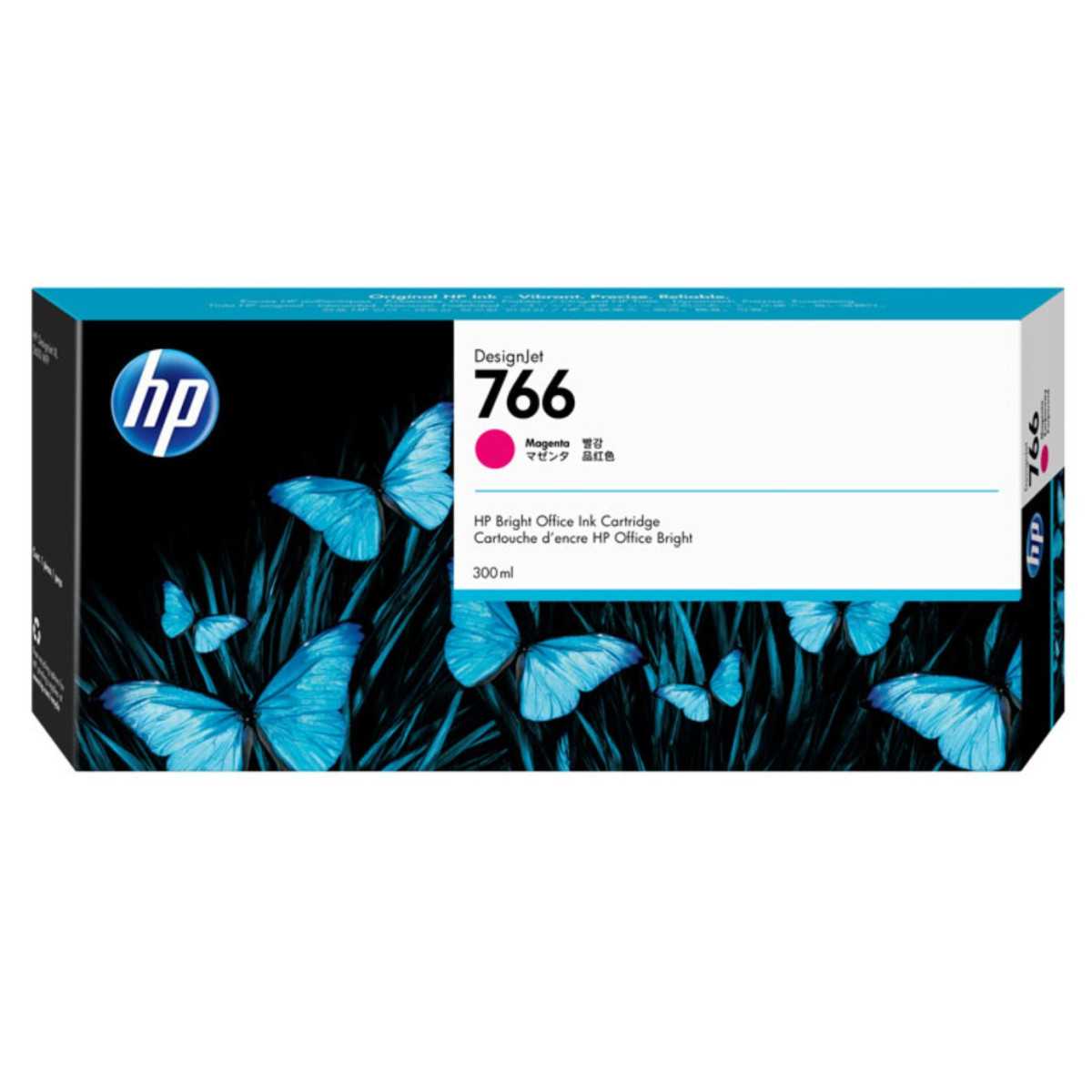HP 766 Magenta Cartouche d'encre d'origine - P2V90A HP 766 Magenta Cartouche d'encre d'origine - P2V90A