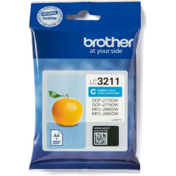 Brother LC3211 Cyan Cartouche d'encre d'origine