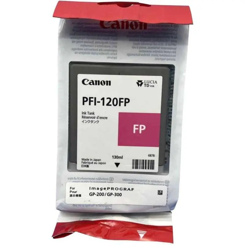 Canon PFI-120FP Rose fluorescent Cartouche d'encre d'origine moins chère