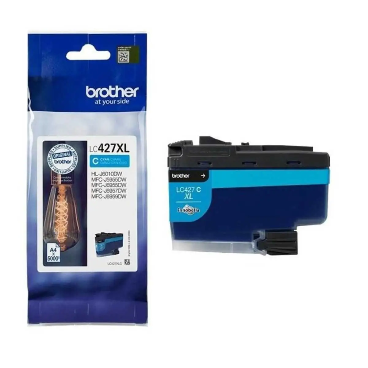 Brother LC427XL Cyan Cartouche d'encre d'origine