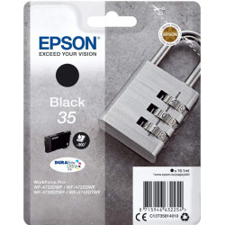 Epson 35 Noir Cadenas Cartouche authentique au meilleur prix
