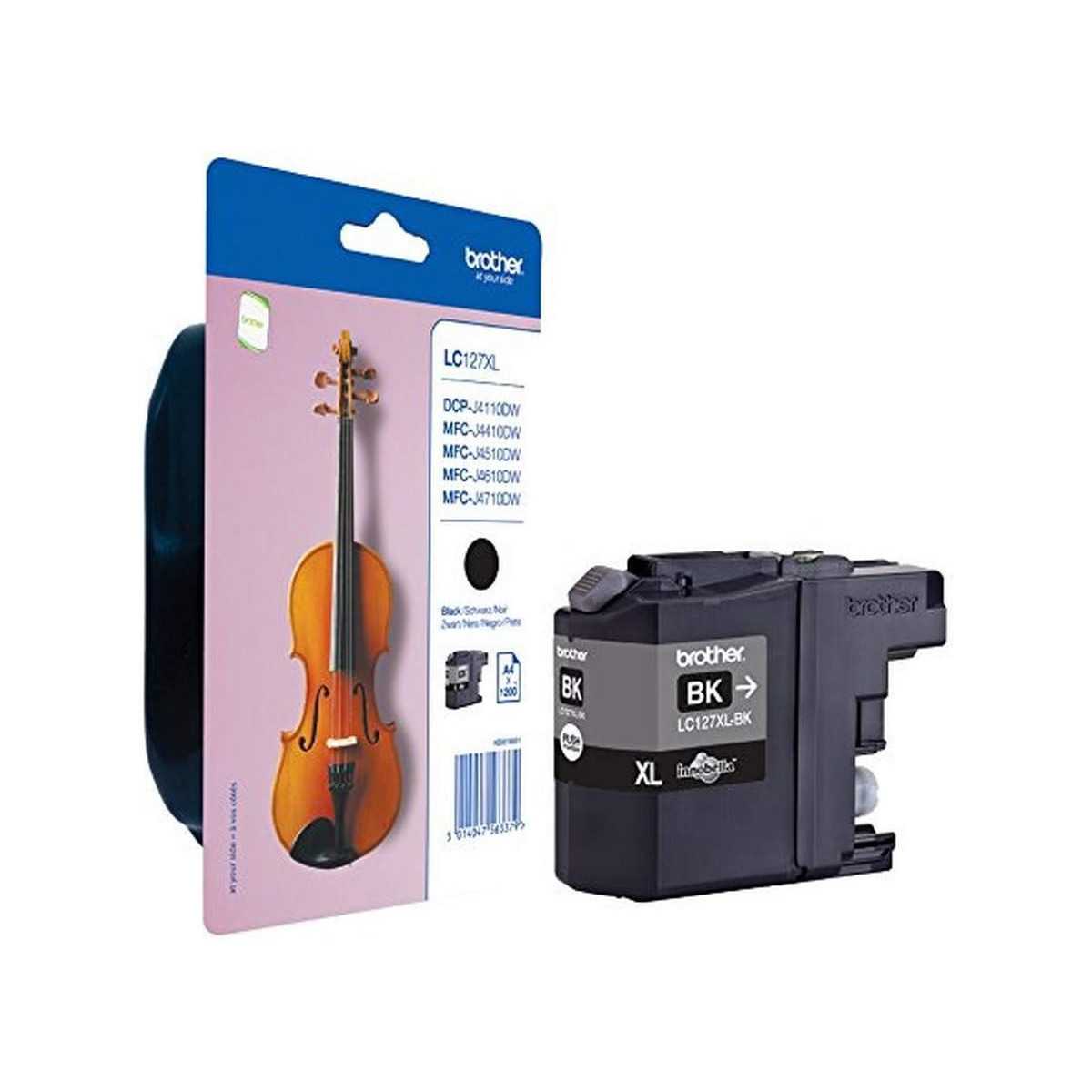 Brother LC127XL BK Noir Cartouche d'encre d'origine Brother LC127XL BK Noir Cartouche d'encre d'origine