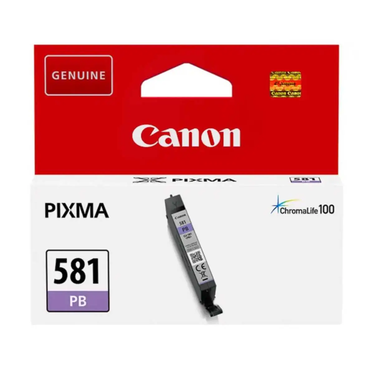Canon CLI-581 PB Bleu photo Cartouche authentique au meilleur prix