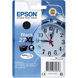 Epson 27XL Noir Réveil Cartouche pas chère sur cartouches-fr.com