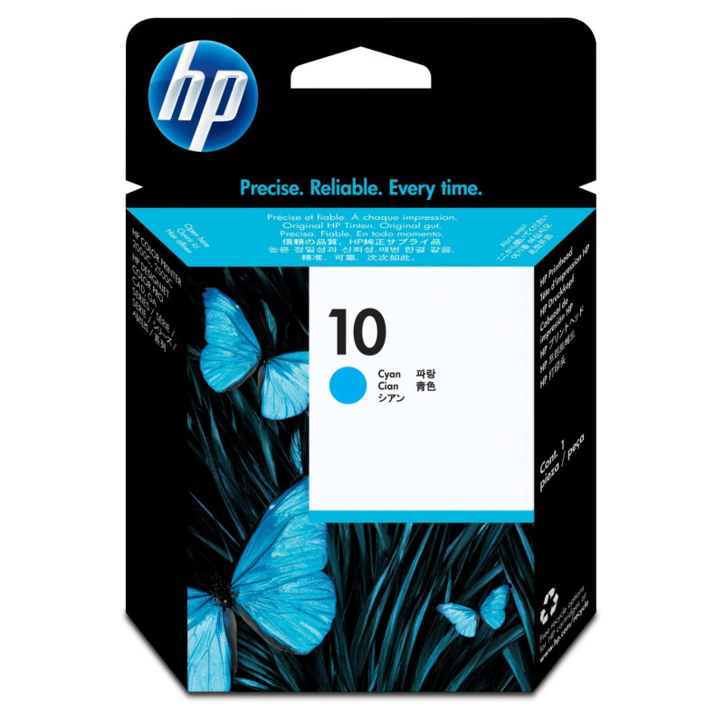 HP 10 Cyan Tête d'impression d'origine - C4801A