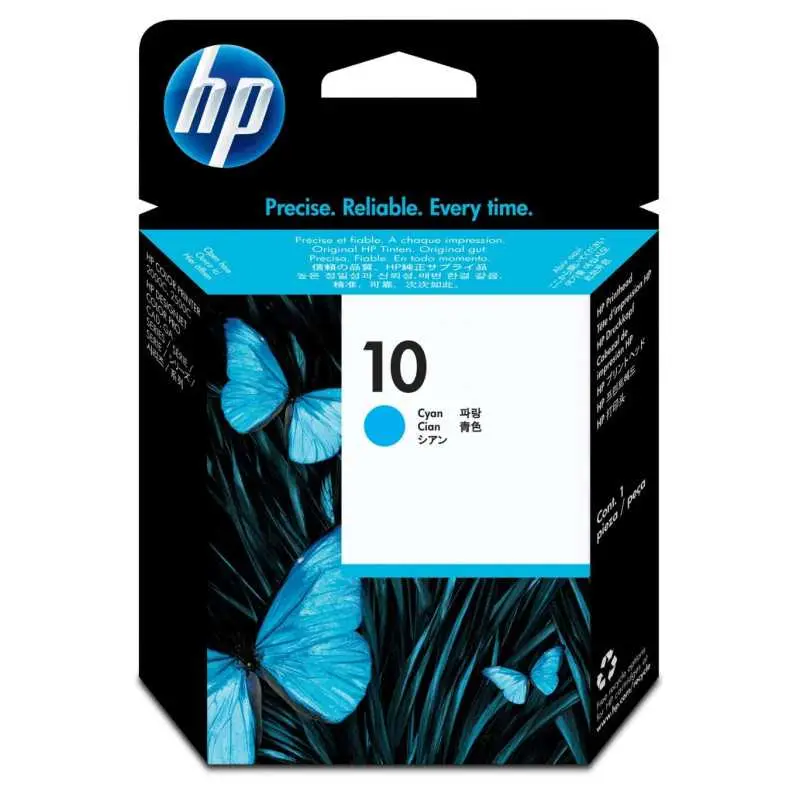 HP 10 Cyan Tête d'impression d'origine - C4801A
