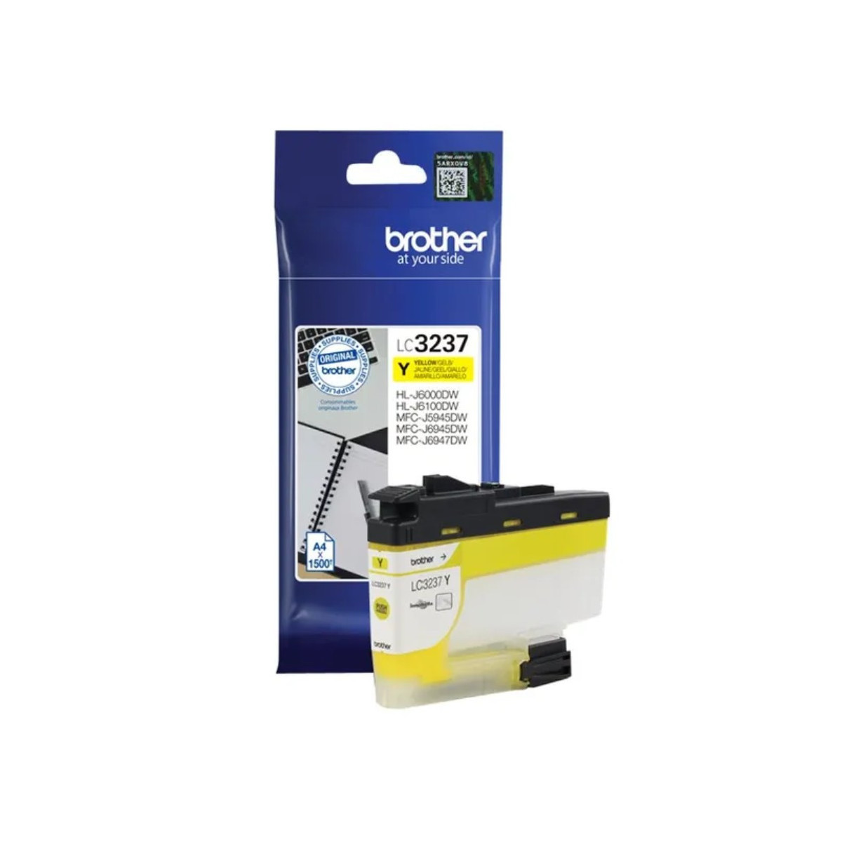Brother LC3237Y Jaune Cartouche d'encre d'origine