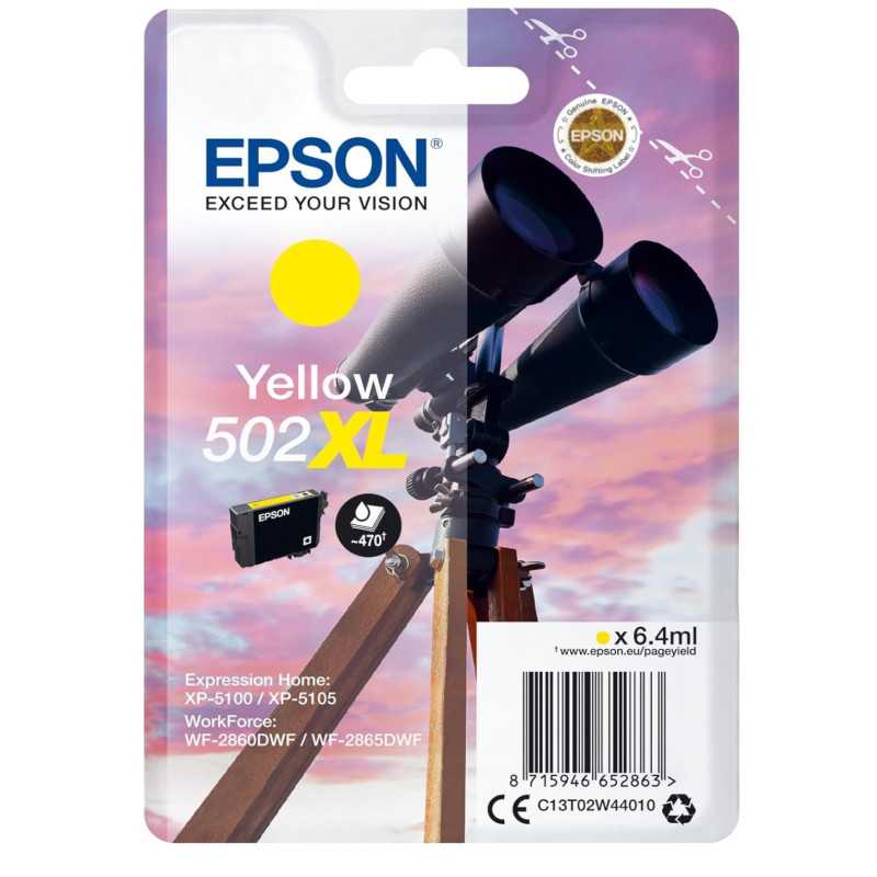 Epson 502XL Jaune Jumelles Cartouche authentique au meilleur prix