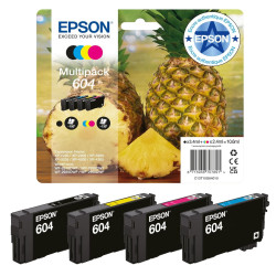 Epson 604 Noir couleur Ananas Pack de cartouches authentiques au meilleur prix