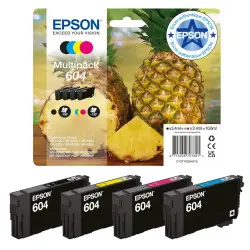 Epson 604 Noir couleur Ananas Pack de cartouches authentiques au meilleur prix