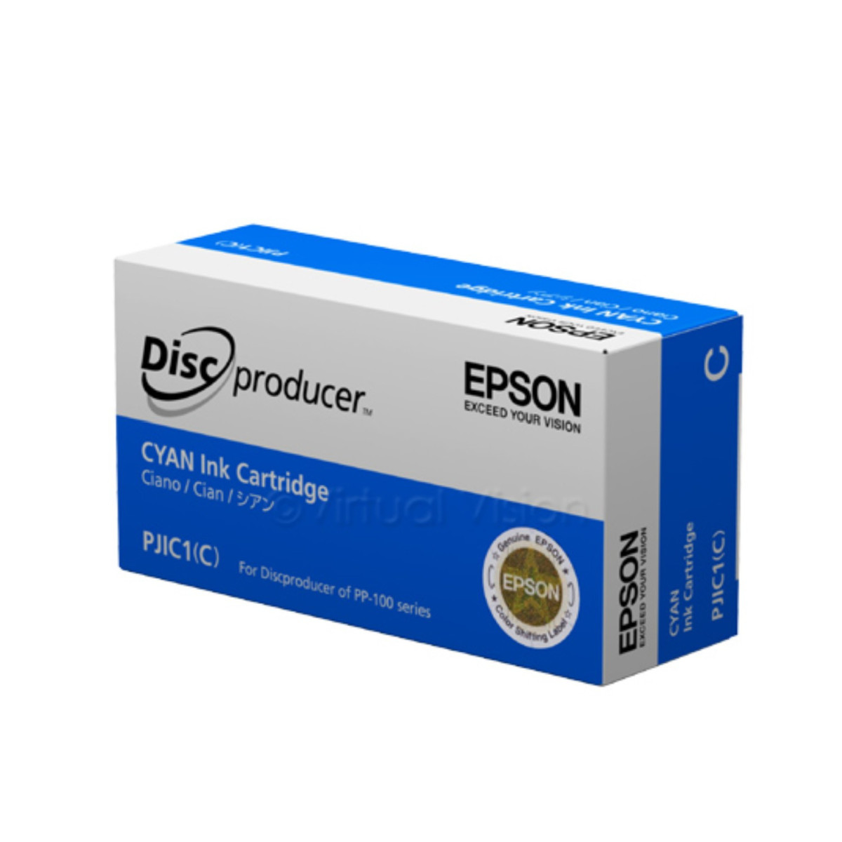Epson PJIC1 Cyan Cartouche d'encre d'origine