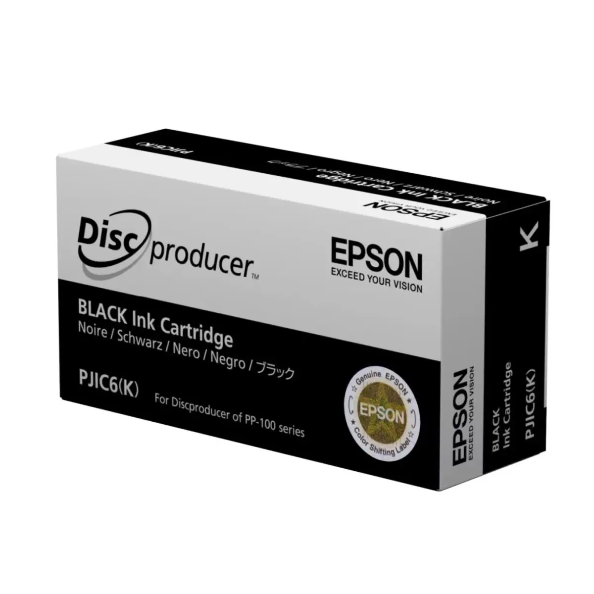 Epson PJIC6 Noir Cartouche d'encre d'origine