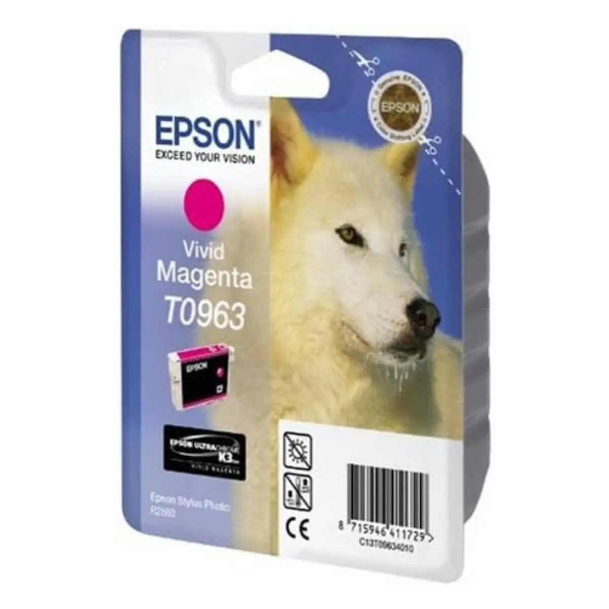 Epson T0963 Magenta Loup Cartouche authentique au meilleur prix
