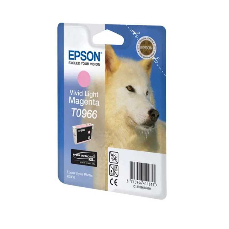 Epson T0966 Magenta clair Loup Cartouche authentique au meilleur prix