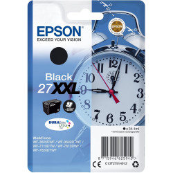 Epson 27XXL Noir Réveil Cartouche pas chère sur cartouches-fr.com