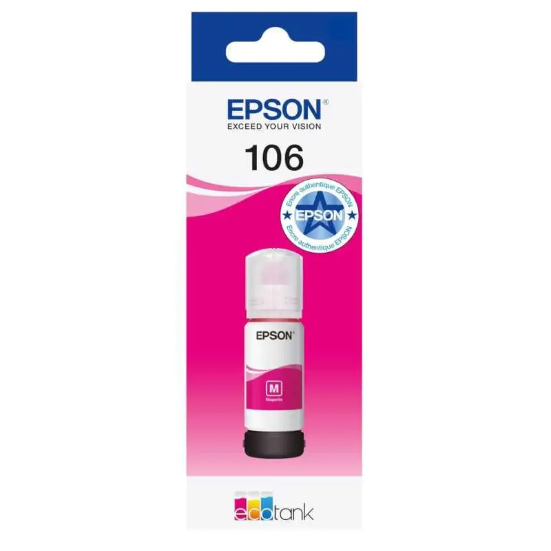 Epson 106 Magenta réservoir d'encre d'origine