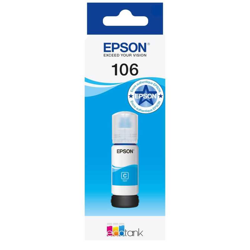 Epson 106 Cyan réservoir d'encre d'origine