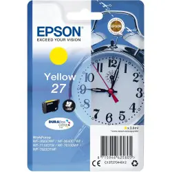 Epson 27 Jaune Réveil Cartouche d'encre d'origine