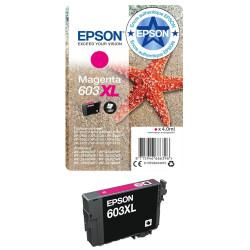 Epson 603XL Magenta Étoile de Mer – C13T03A34010 – Cartouche d'encre d'origine au meilleur prix – Livraison offerte