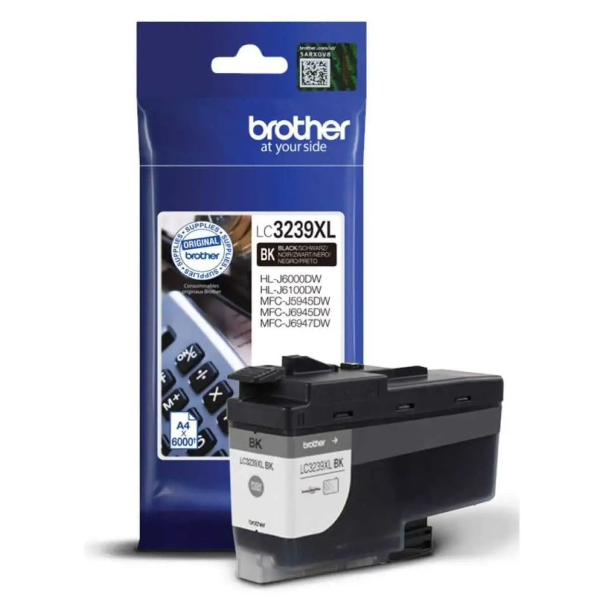 Brother LC3239XLBK Noir Cartouche d'encre au meilleur prix