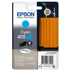 Epson 405XL Cyan Valise – C13T05G24010 – Cartouche d'encre d'origine au meilleur prix – Livraison offerte