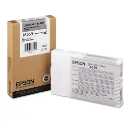 Epson T6059 Noir très clair – C13T605900 – Cartouche d'encre d'origine – Livraison offerte