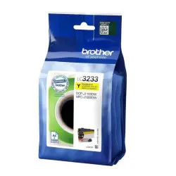 Brother LC3233Y Jaune – Cartouche d'encre d'origine au meilleur prix – Livraison offerte