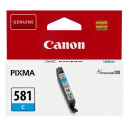 Canon CLI-581C Cyan – 2103C001 – Cartouche d'encre d'origine au meilleur prix – Livraison offerte