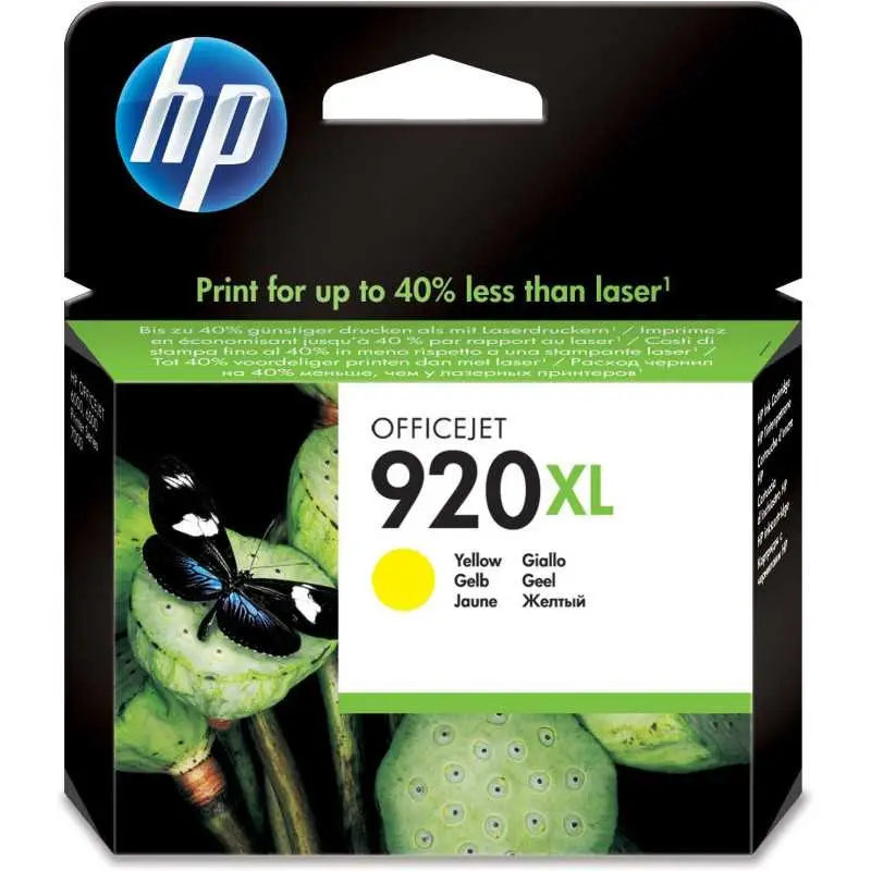 HP 920XL Jaune Cartouche d'encre d'origine au meilleur prix