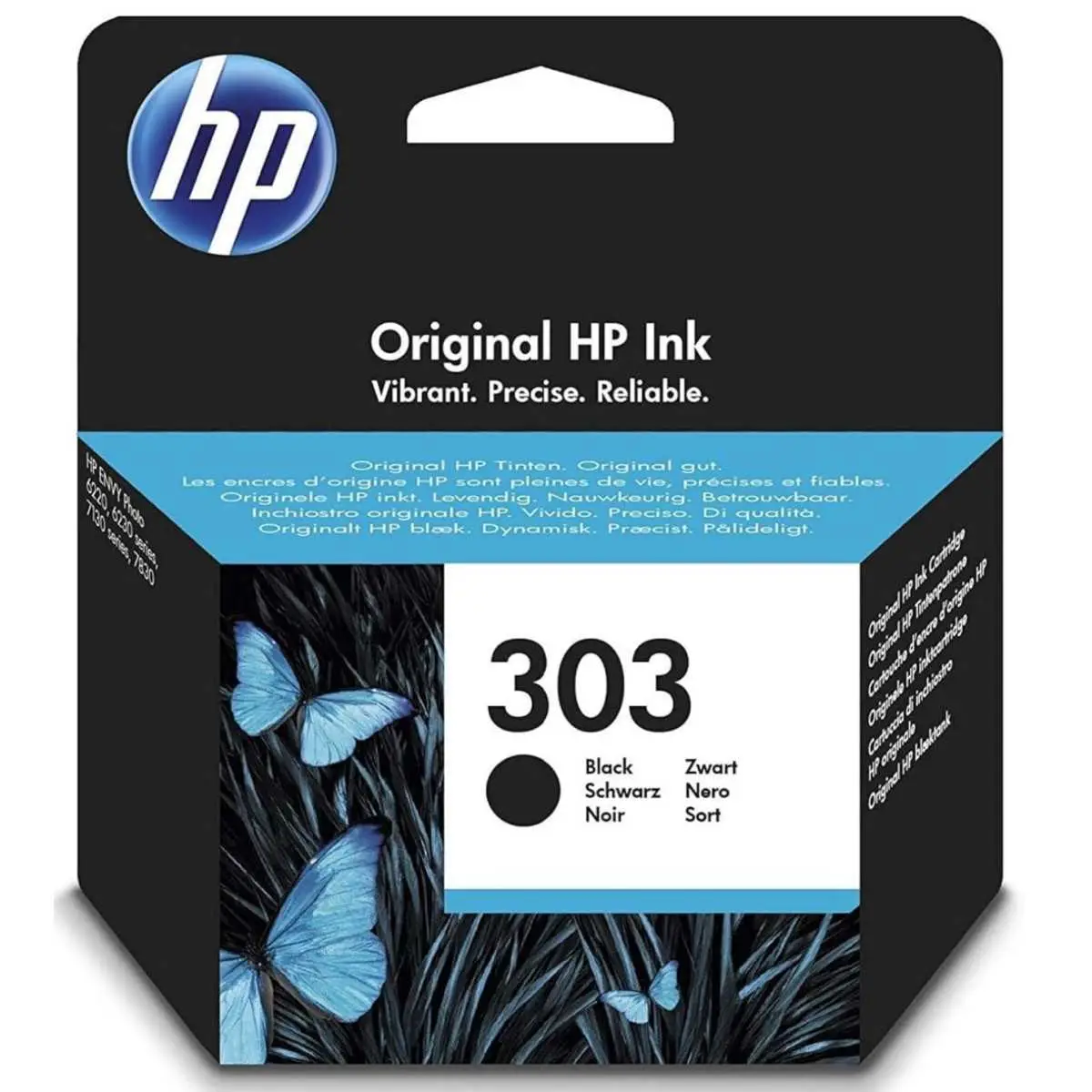 Cartouche HP 303 Noir encre noire de qualité pour imprimante jet d'encre HP impressions nettes et durables Cartouche HP 303 Noir encre noire de qualité pour imprimante jet d'encre HP impressions nettes et durables