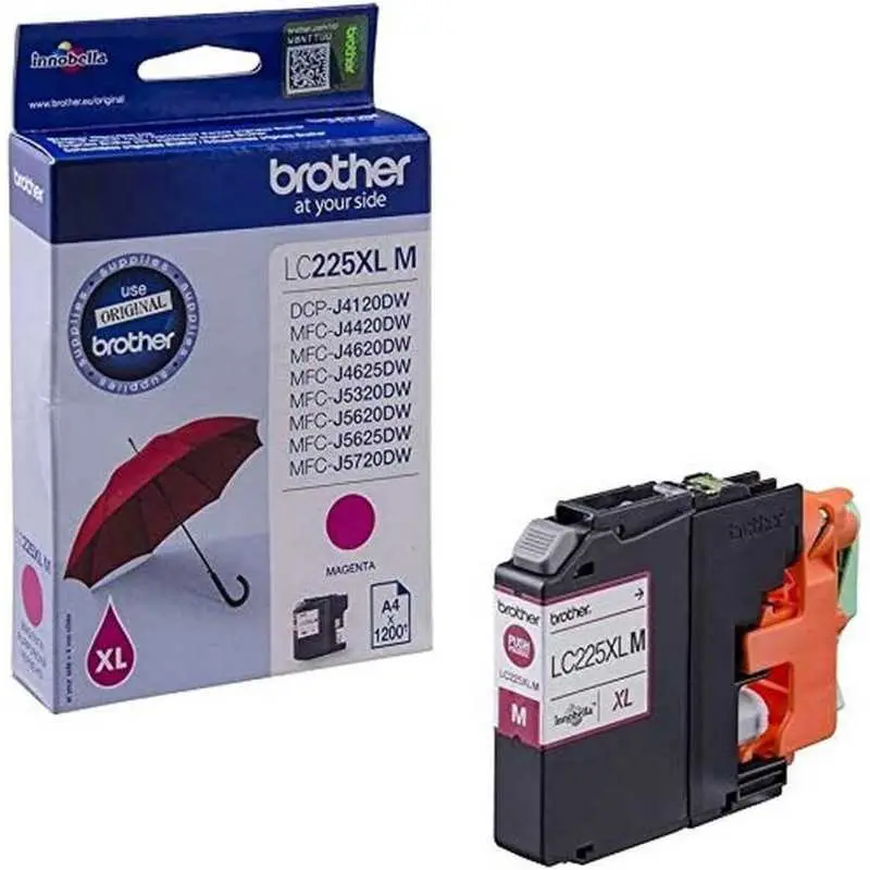 Brother LC225XL-M Magenta Cartouche d'encre d'origine