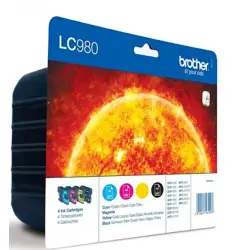 Brother LC980 Noir couleur Multipack pas cher sur cartouches-fr.com