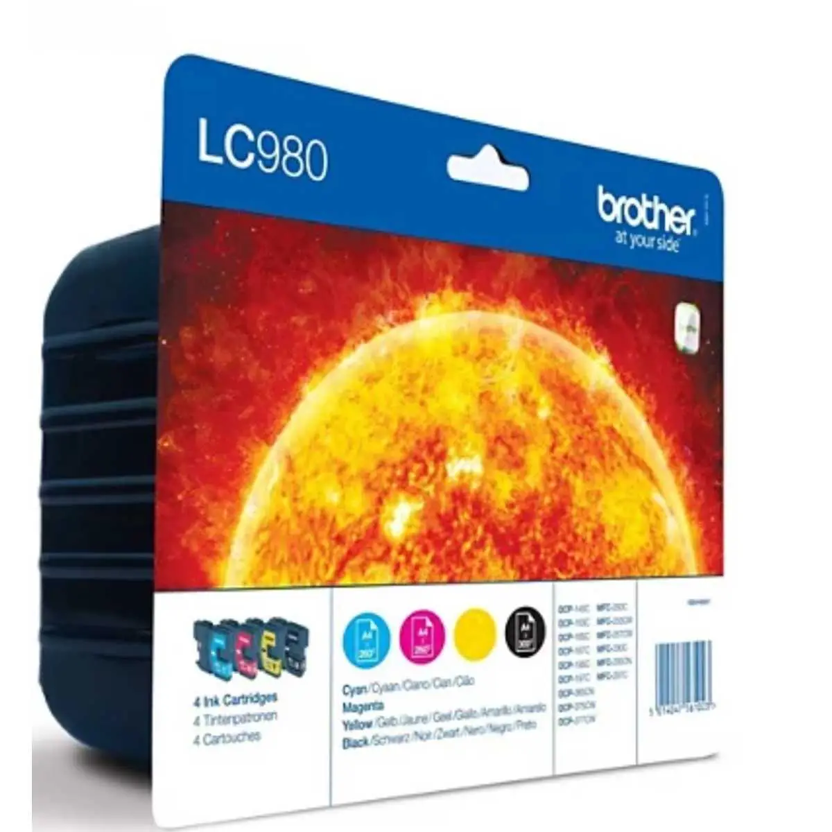 Brother LC980 Noir couleur Multipack pas cher sur cartouches-fr.com Brother LC980 Noir couleur Multipack pas cher sur cartouches-fr.com