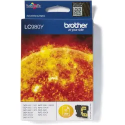 Brother LC980Y jaune cartouche d'encre d'origine