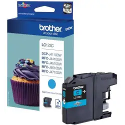 Brother LC123C Cyan cartouche d'encre d'origine