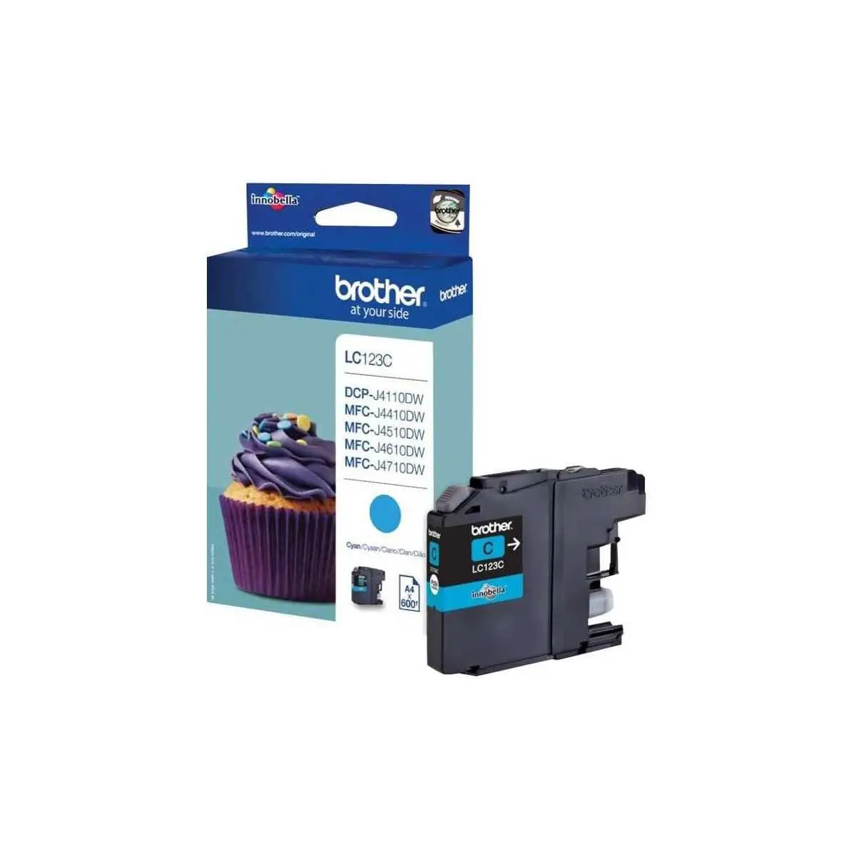 Brother LC123C Cyan cartouche d'encre d'origine