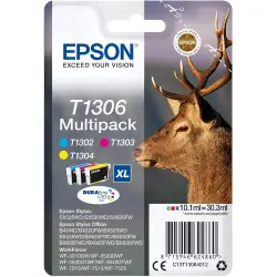 Epson T1306 Couleur Cerf Cartouches d'encre d'origine moins chères