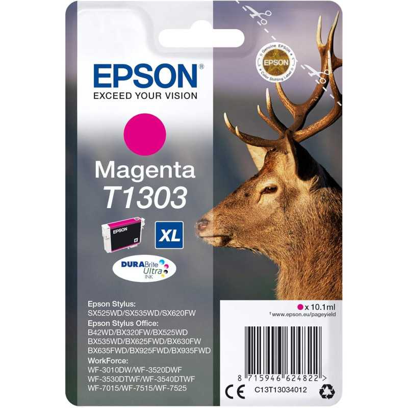 Epson T1303 Magenta Cerf Cartouche d'encre d'origine moins chère