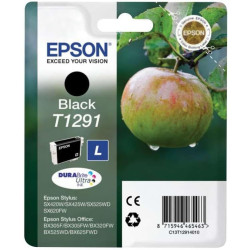 Epson T1291 Noir Pomme Cartouche d'encre d'origine