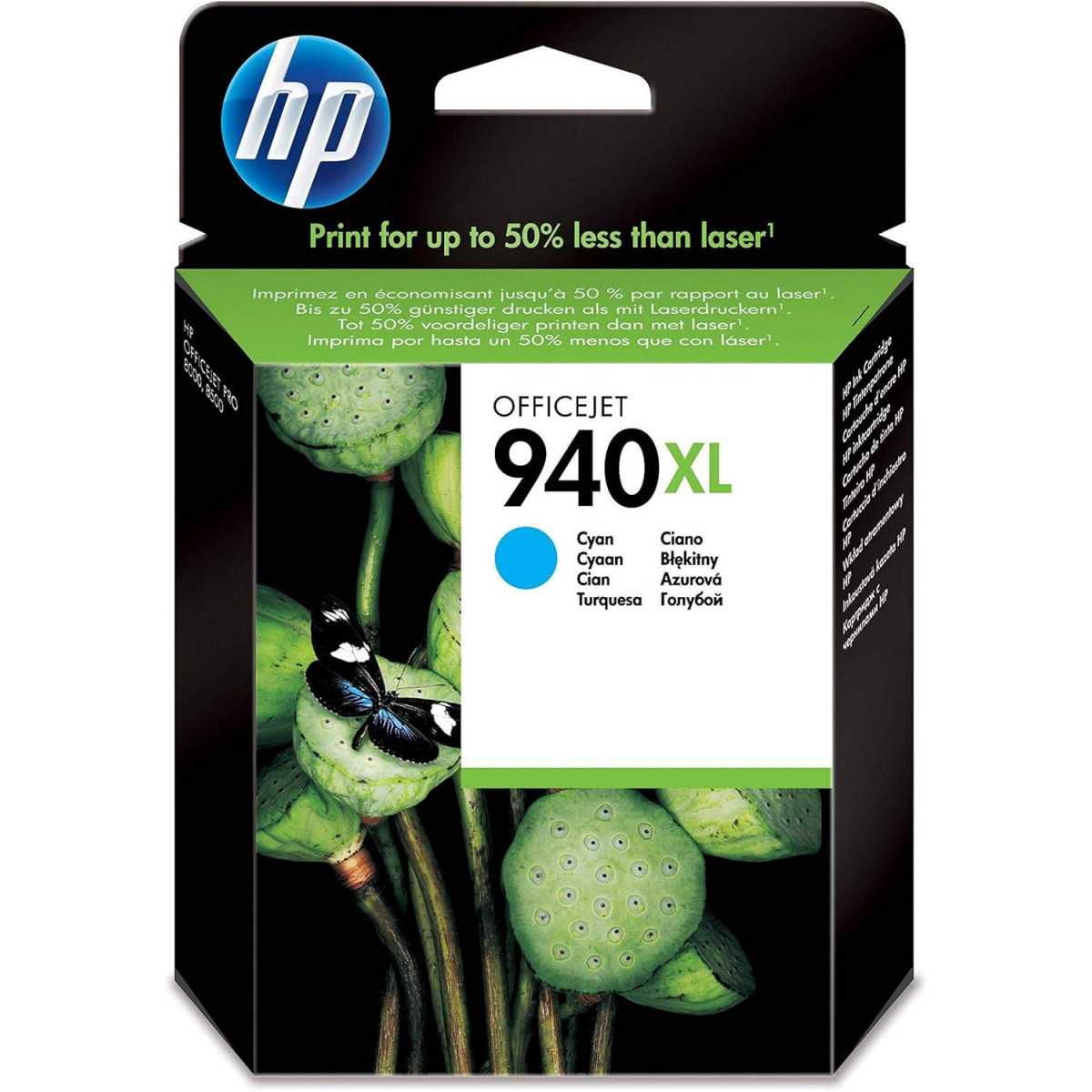 HP 940XL Cyan Cartouche d'encre d'origine HP 940XL Cyan Cartouche d'encre d'origine