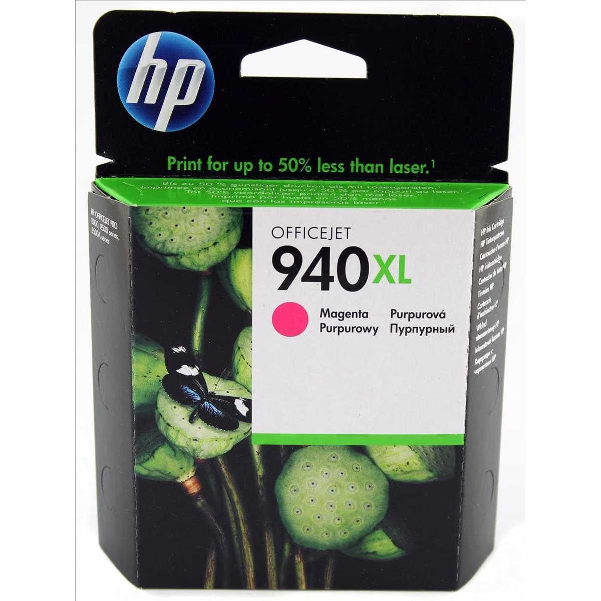 HP 940XL Magenta Cartouche d'encre d'origine HP 940XL Magenta Cartouche d'encre d'origine