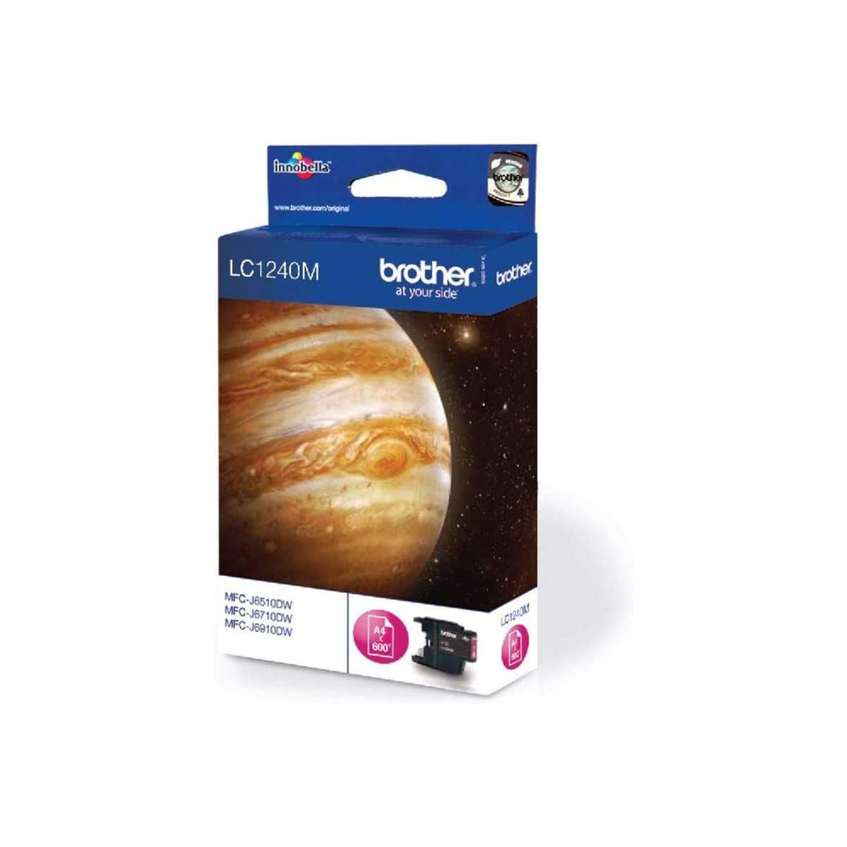 Brother LC1240M Magenta cartouche d'encre d'origine Brother LC1240M Magenta cartouche d'encre d'origine