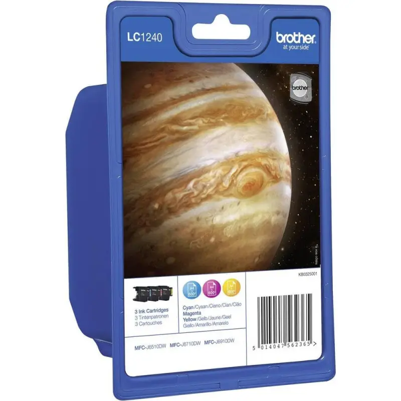 Brother LC1240 couleur Multipack de 3 cartouches d'encre d'origine