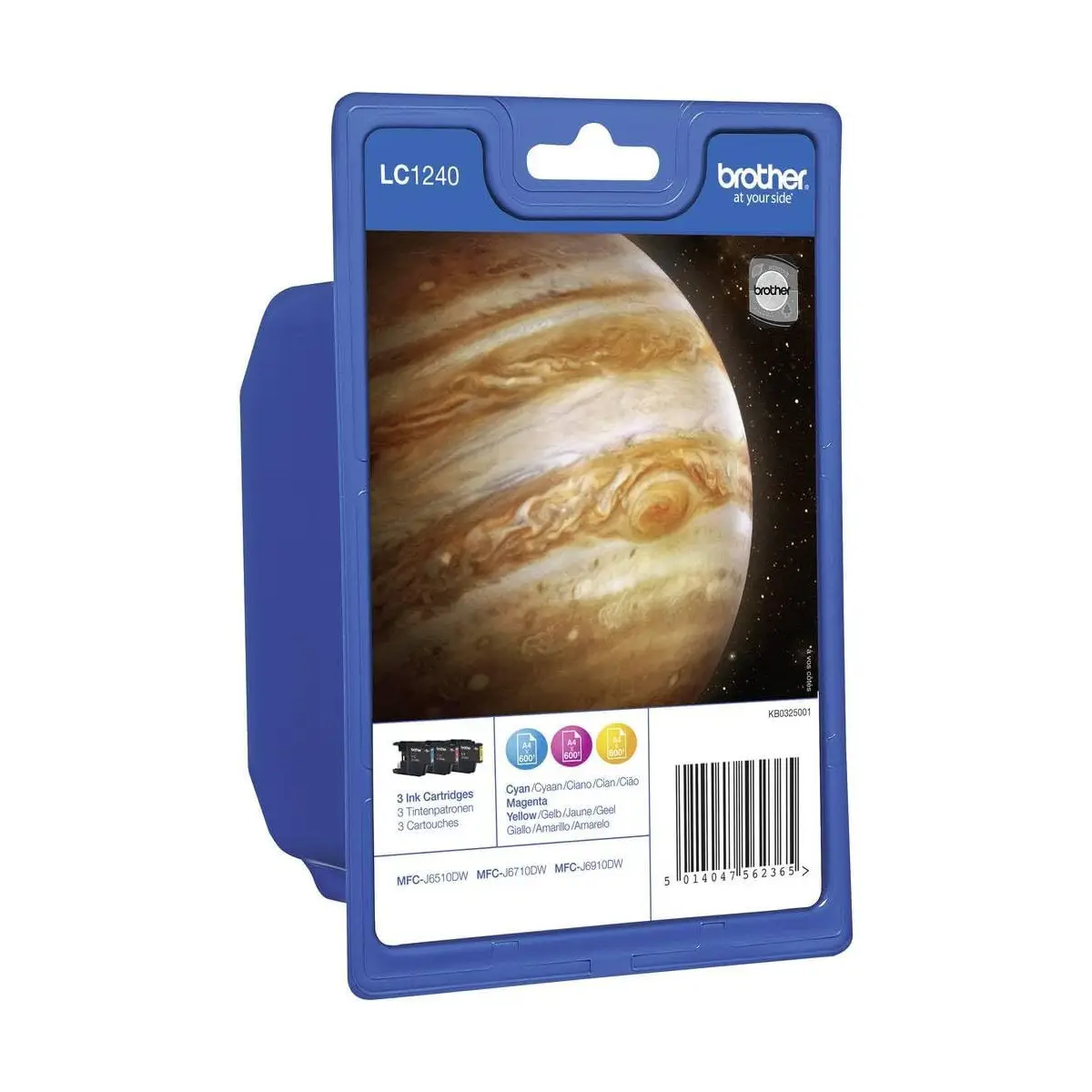 Brother LC1240 couleur Multipack de 3 cartouches d'encre d'origine