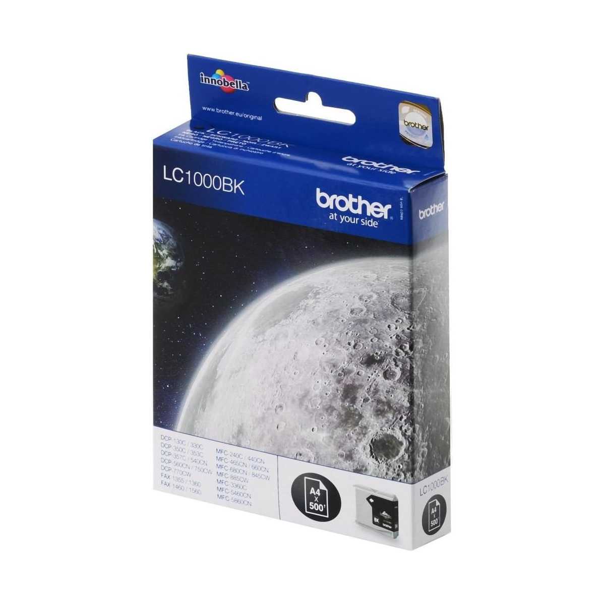Brother LC1000BK Noir cartouche d'encre d'origine Brother LC1000BK Noir cartouche d'encre d'origine